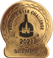 2021年 開催国 ベルギー BBC(Brussels Beer Challenge)German Style Marzen金賞※